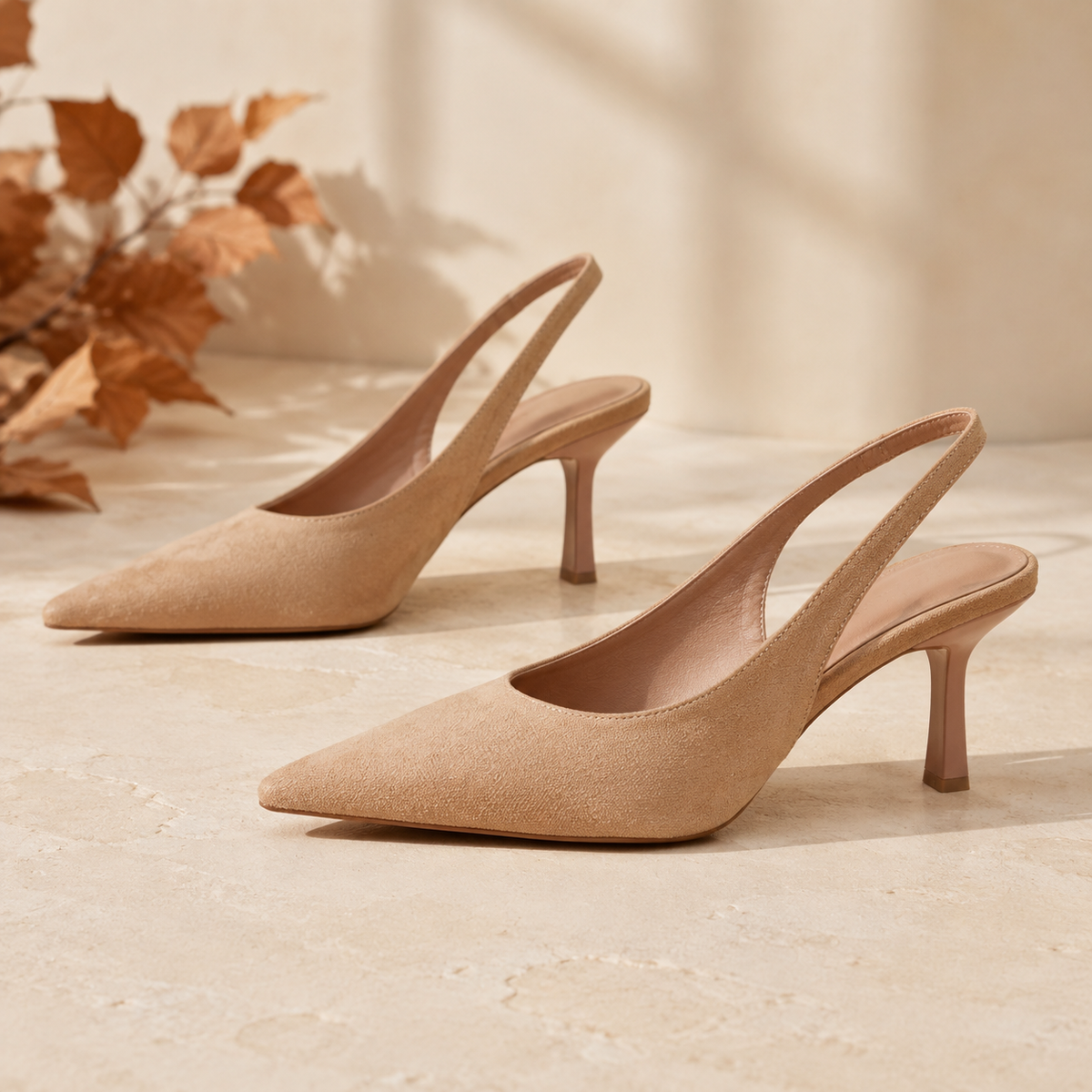 Marlena Nude Low Heels