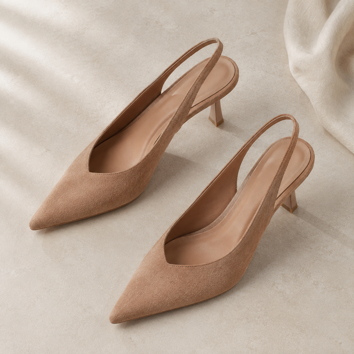 Marlena Nude Low Heels