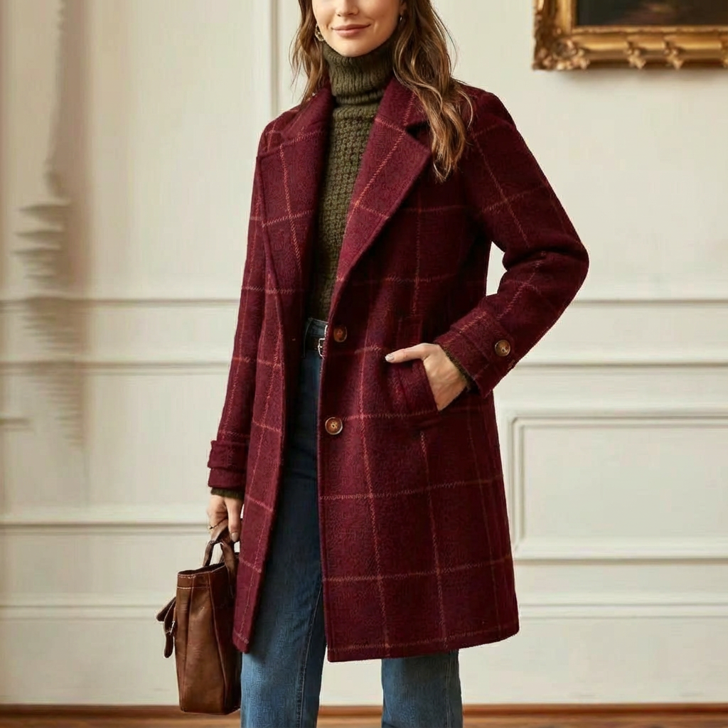 Kensington Check Coat