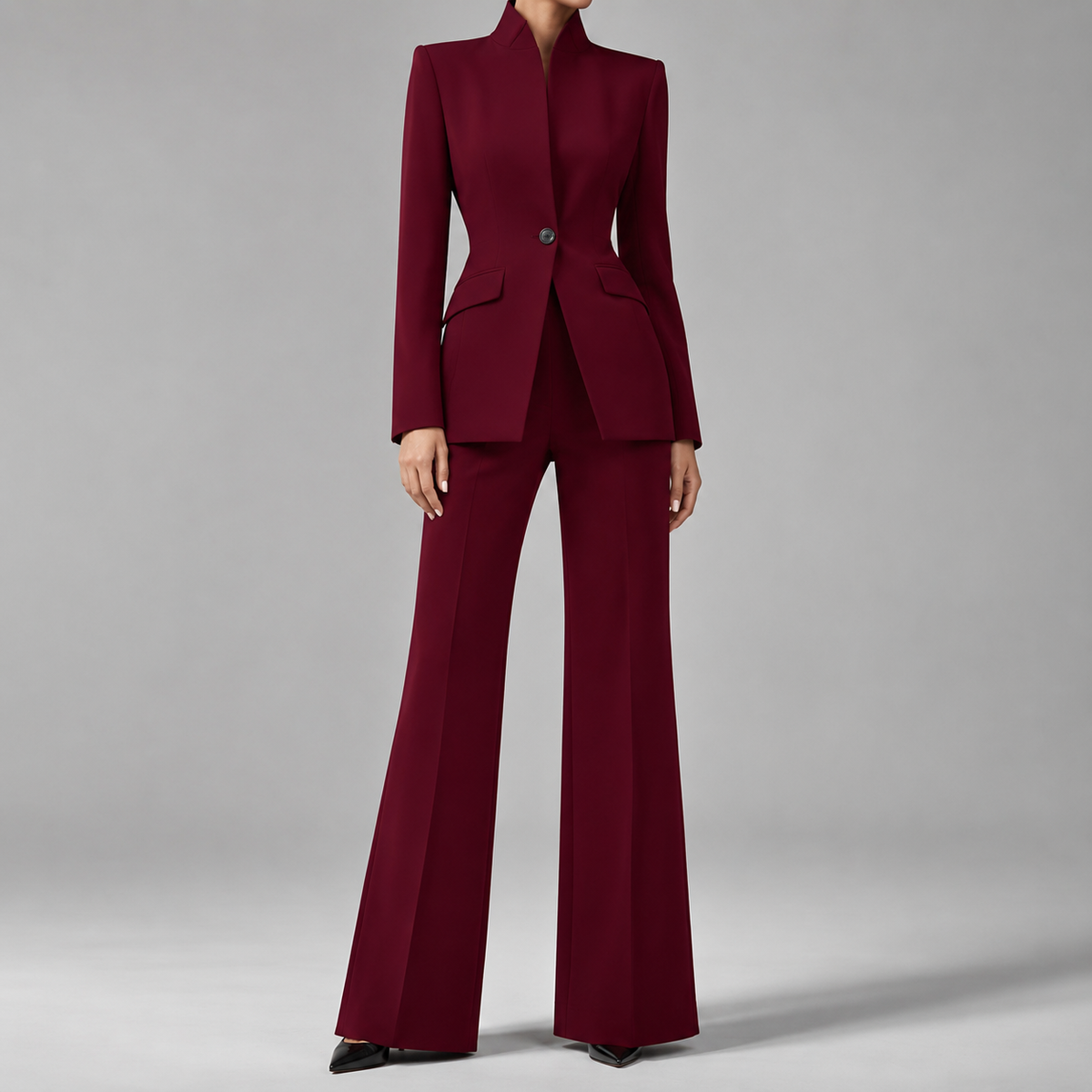 Martine Sculpted Two-Piece Suit