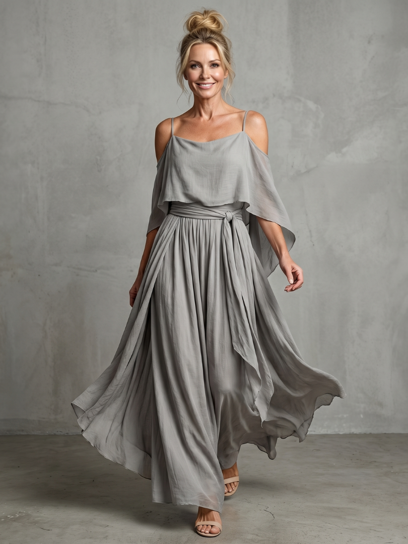 Marisol Layered Pants Set