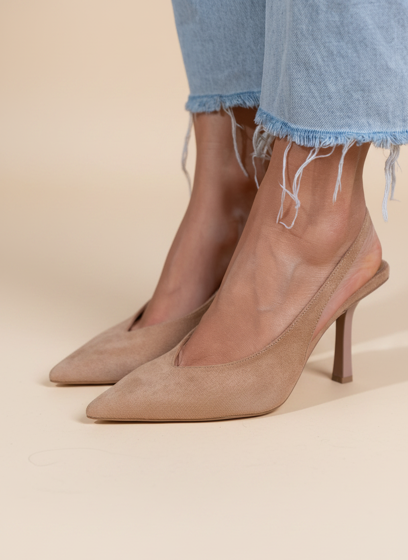 Marlena Nude Low Heels