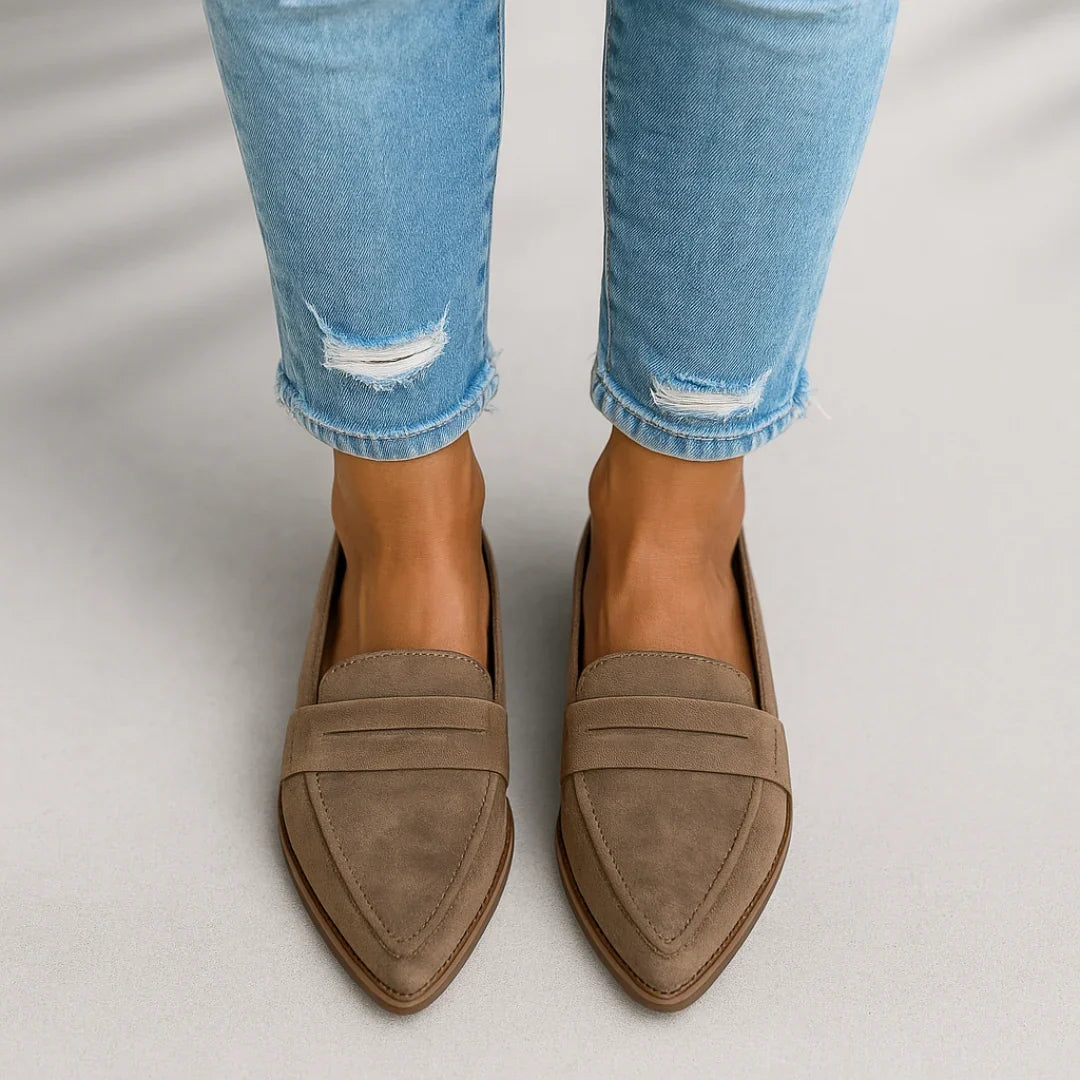 Margot Suede Comfort Loafers