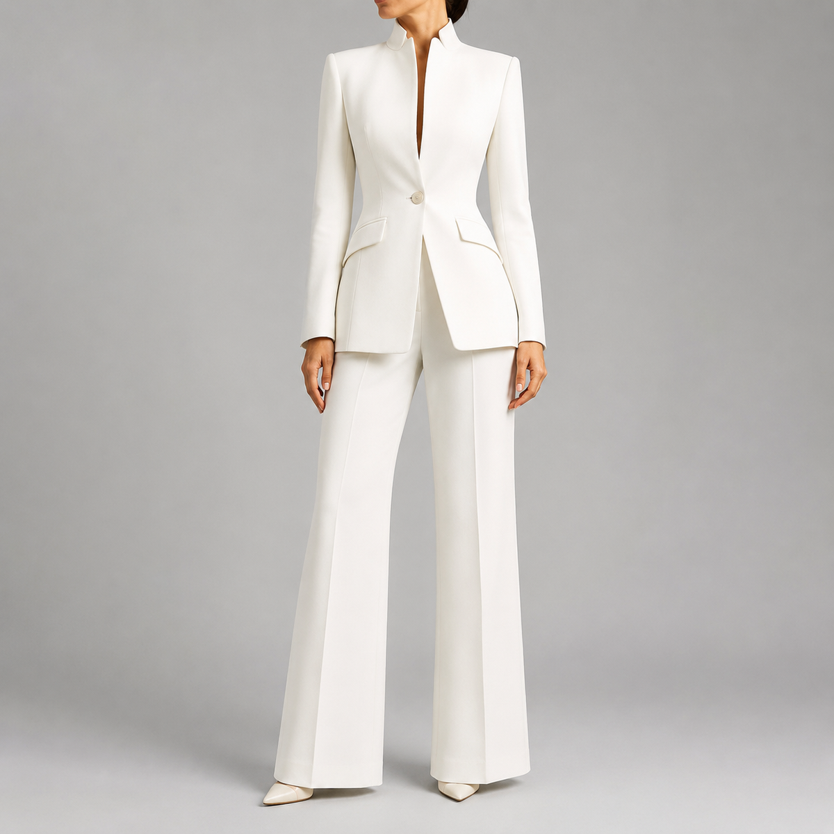 Martine Sculpted Two-Piece Suit