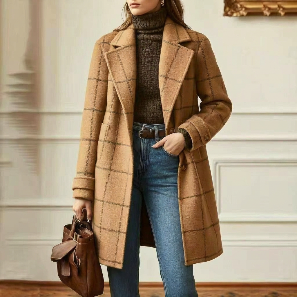 Kensington Check Coat