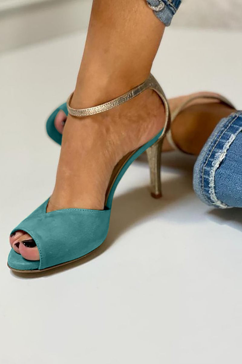 Lilli™ - Shiny heels with strap