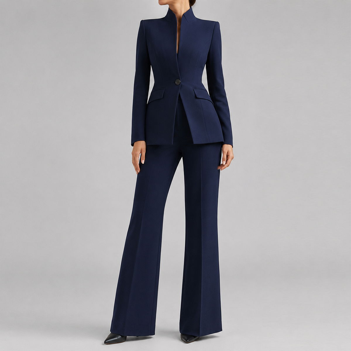 Martine Sculpted Two-Piece Suit