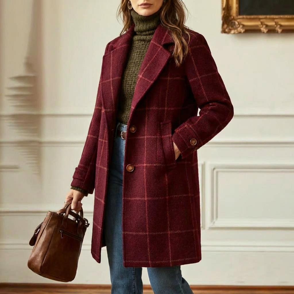 Kensington Check Coat