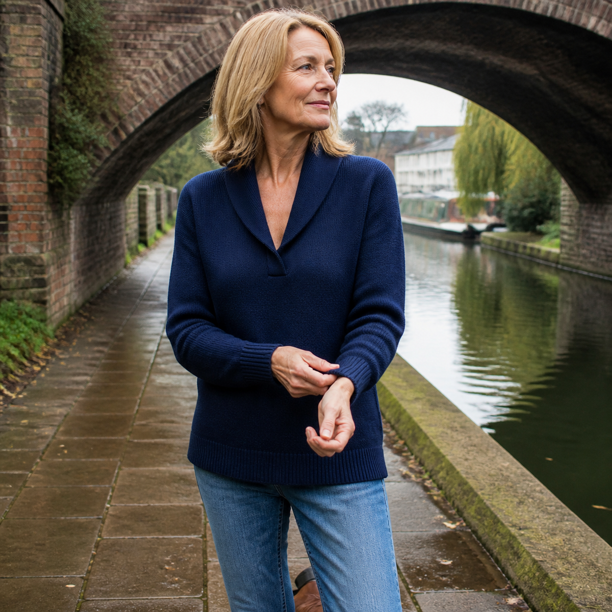 Antonine V Neck Jumper