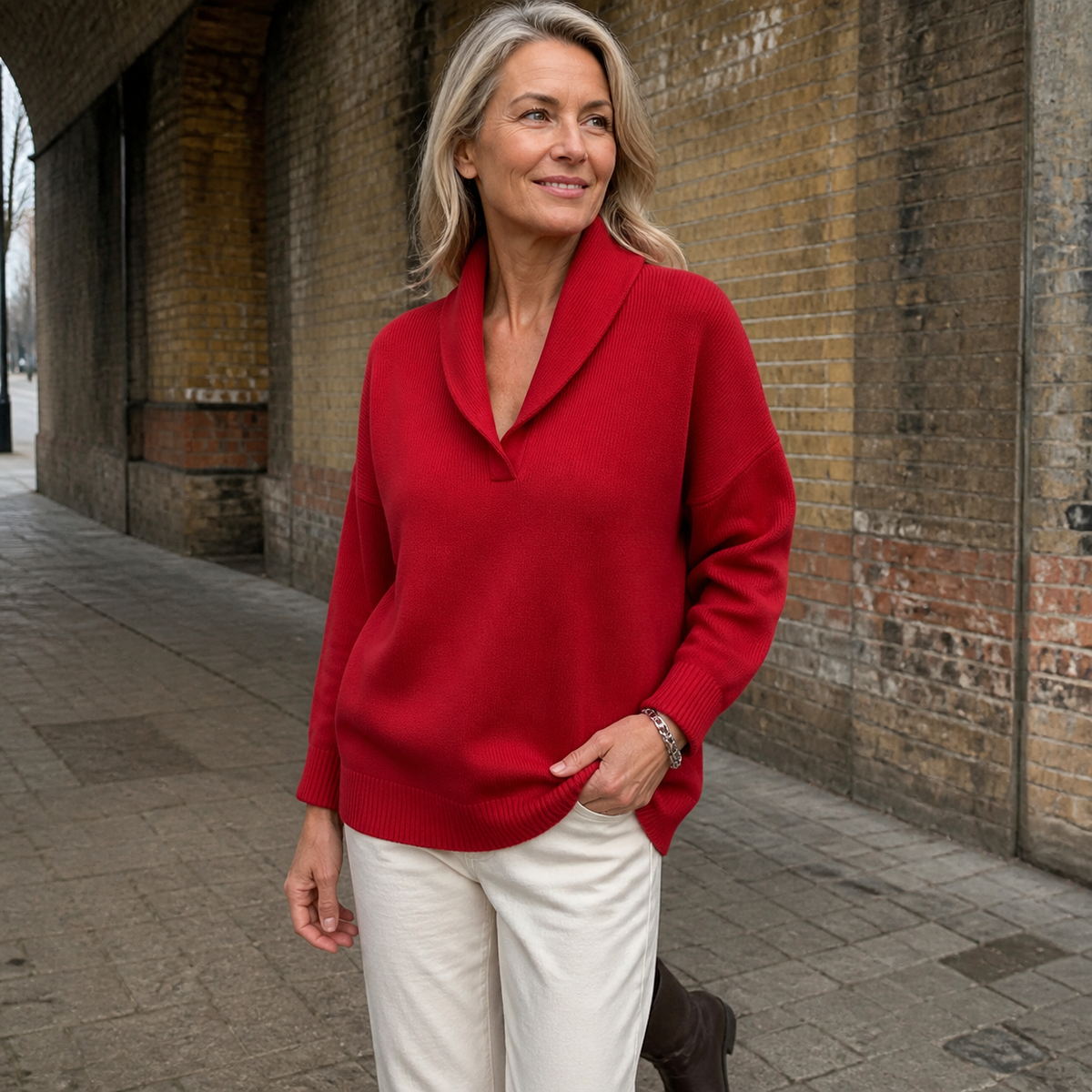 Antonine V Neck Jumper