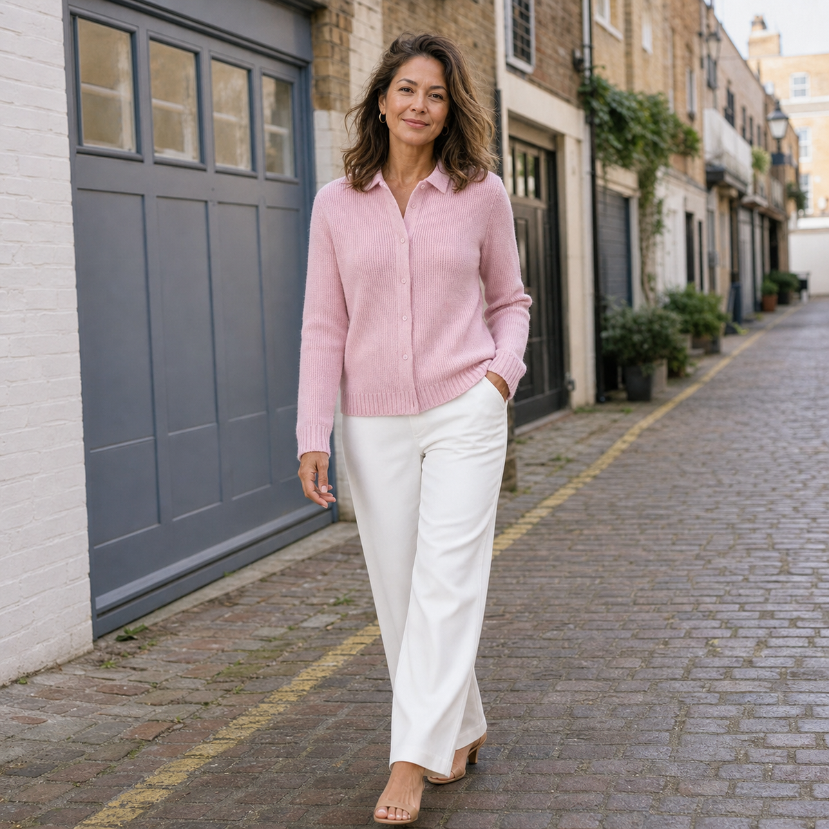 Arabella Textured Knit Cardigan