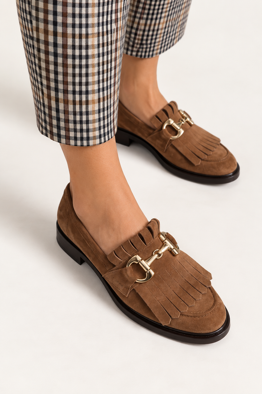 Brigitte Refined Brown Loafers