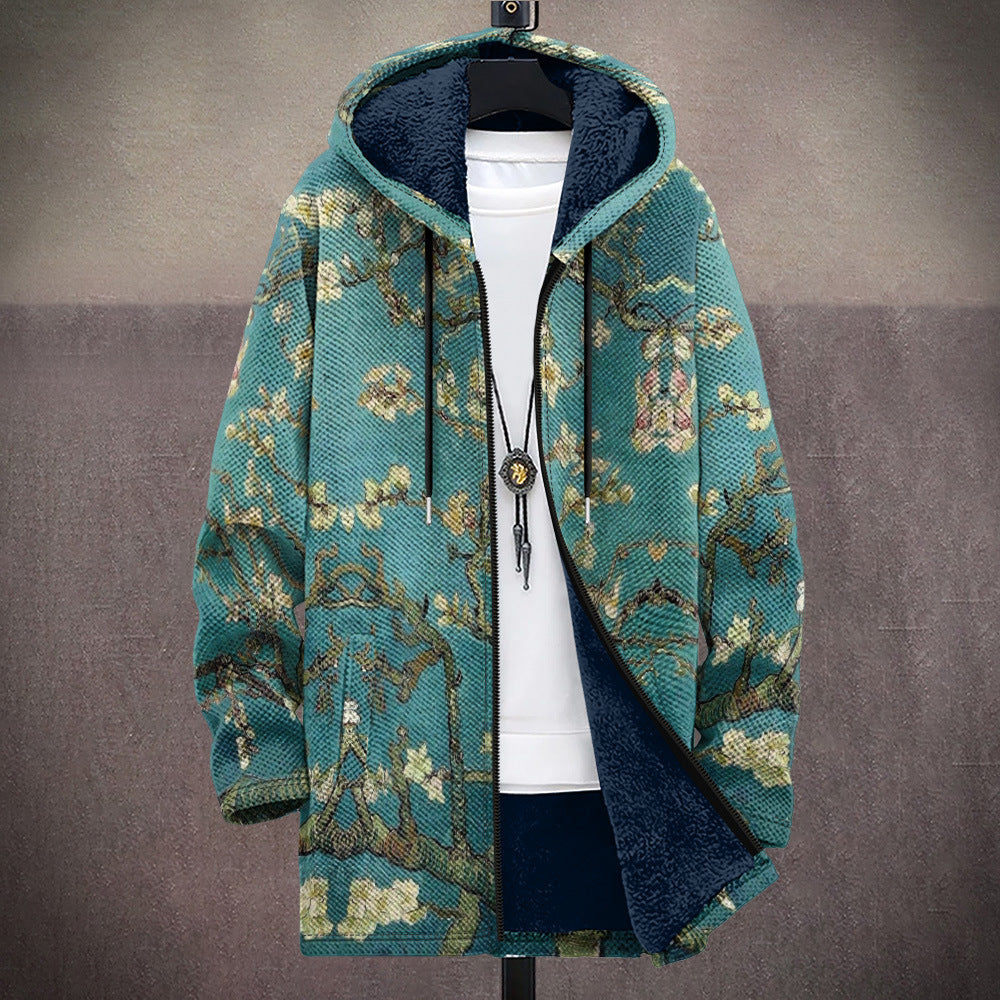 Celine Artisanal Teal Artistically Inspired Cardigan