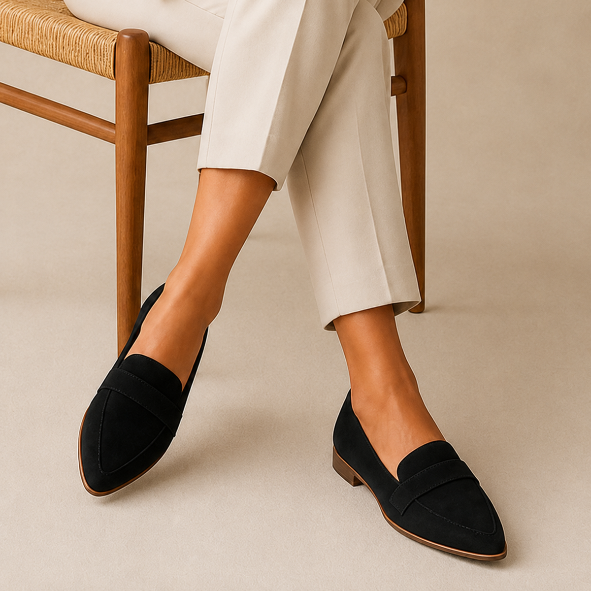 Harper Classic Pointed Comfort Loafers