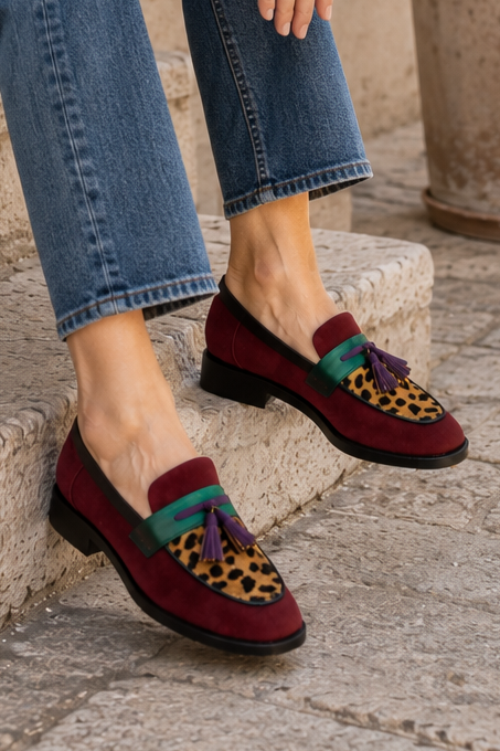 Tessa Multicolor Chic Loafers