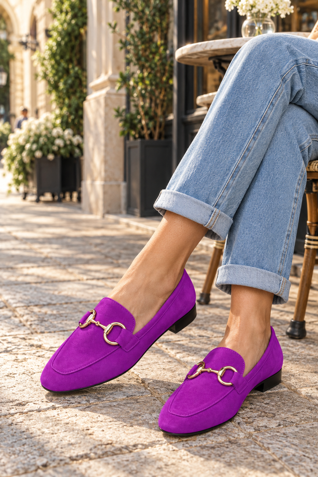 Noelle Pointed Slip-On Flats