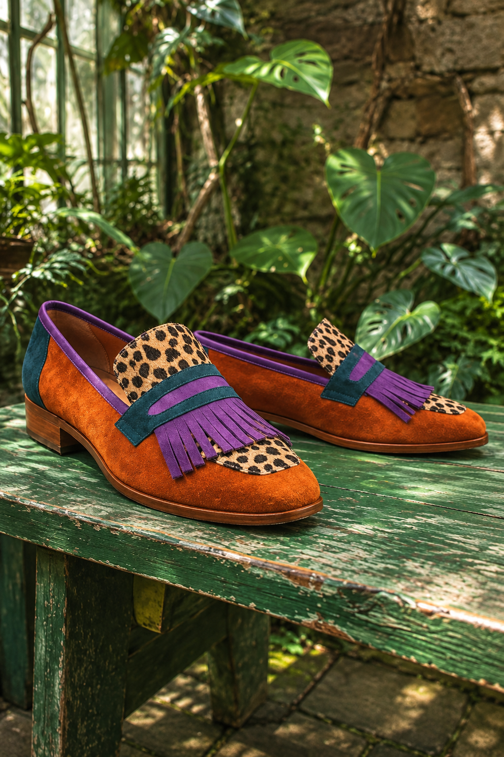 Romy Polished Brown Loafers