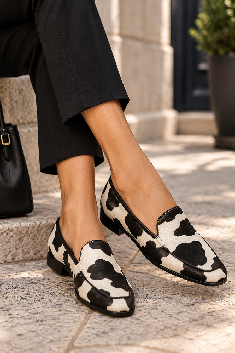 Marg Pointed-Toe Loafers