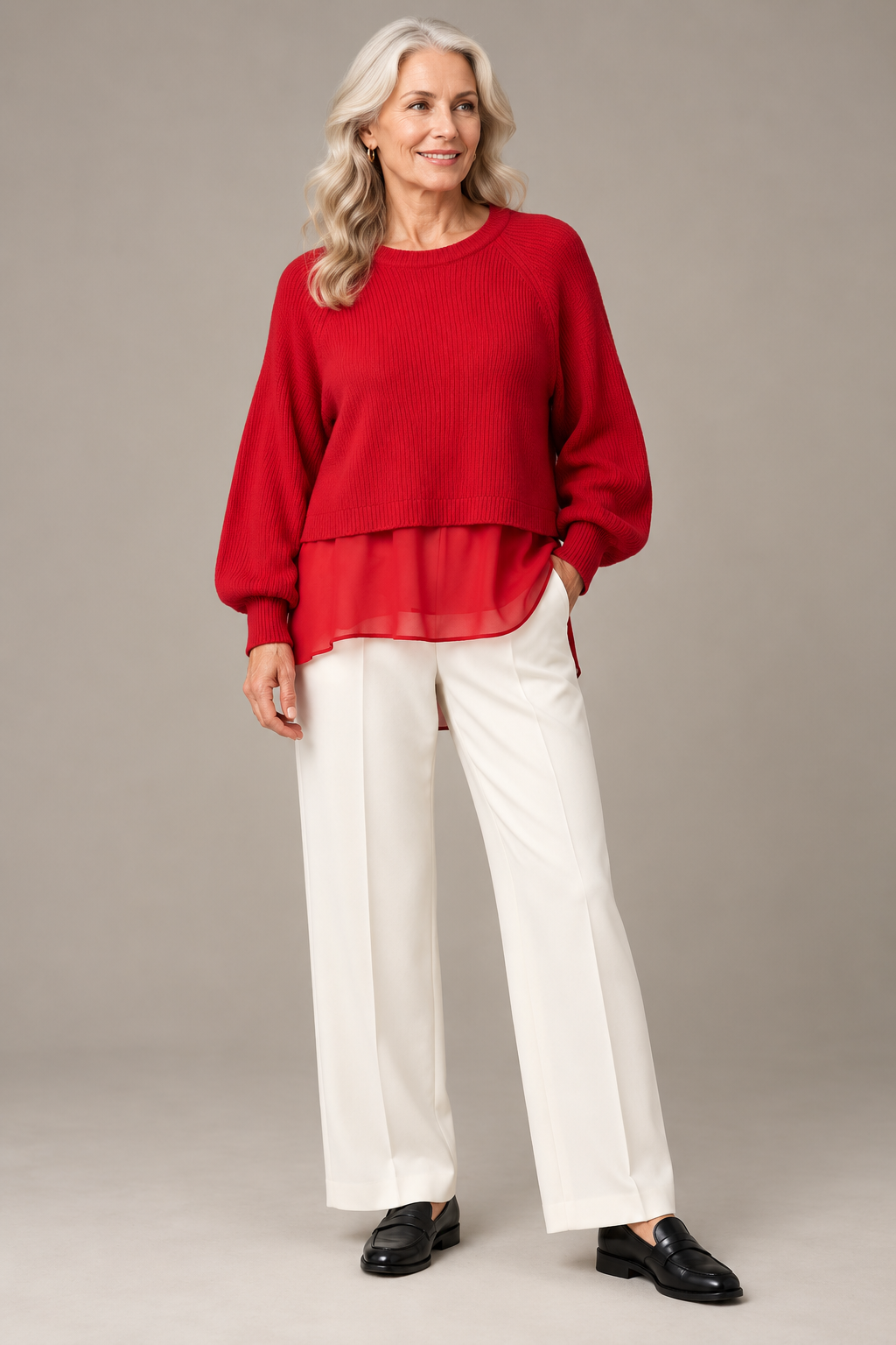 Kestlyn Layered Look Jumper