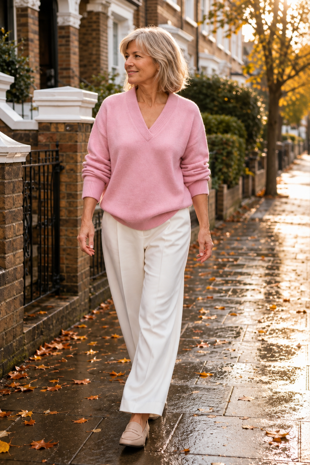 Vivelle V Neck Jumper