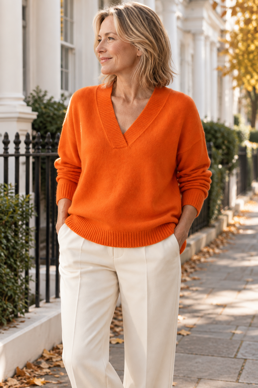 Vivelle V Neck Jumper
