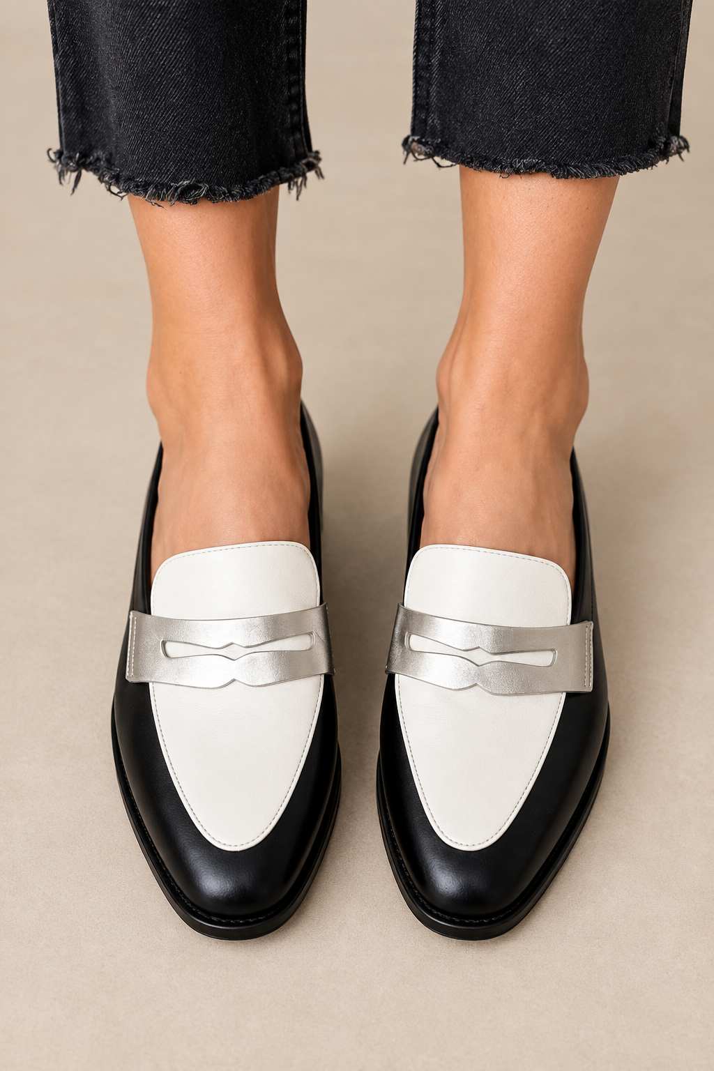 Iris Elegant Black Loafers