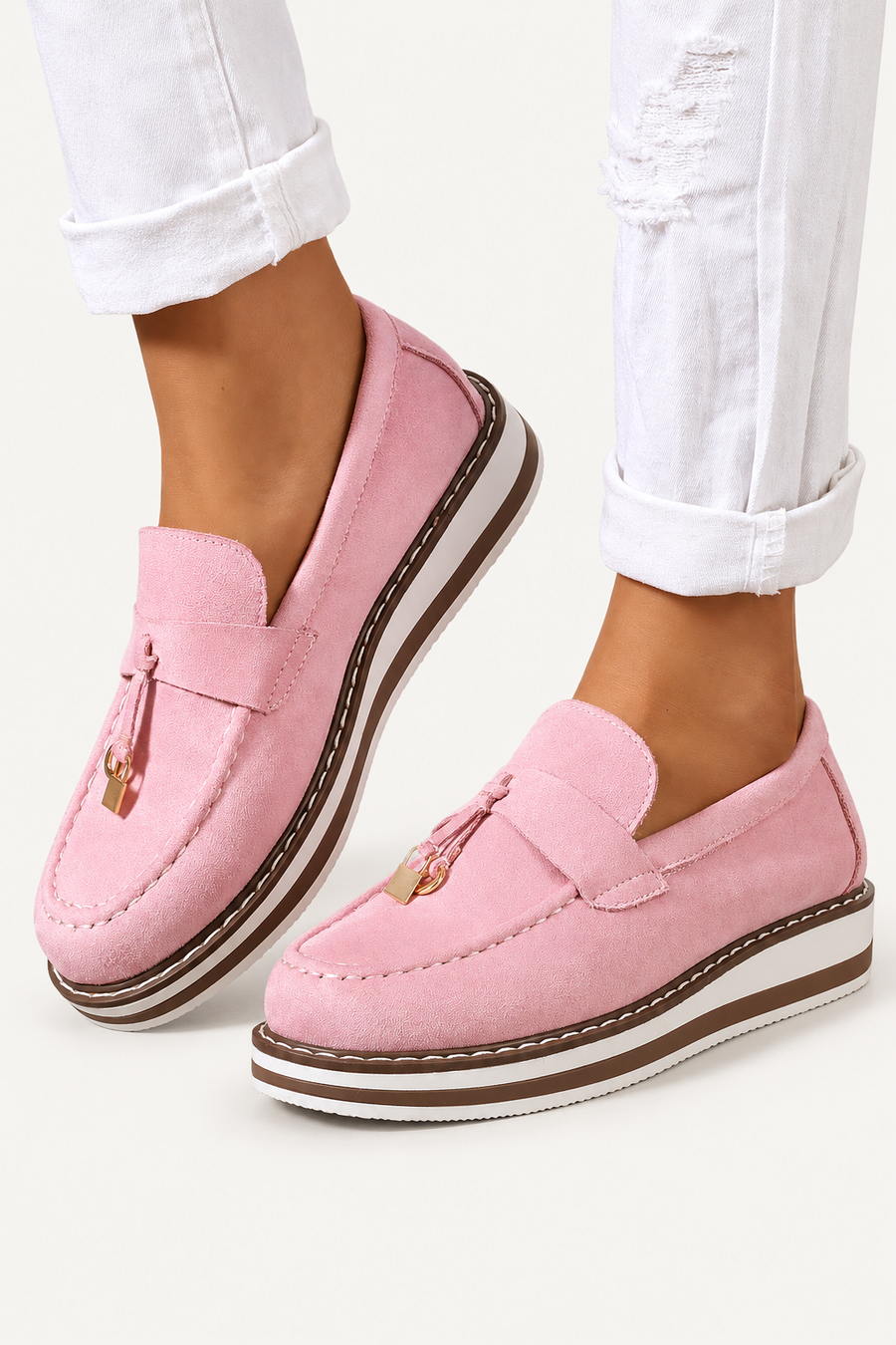 Freya Round Toe Loafers