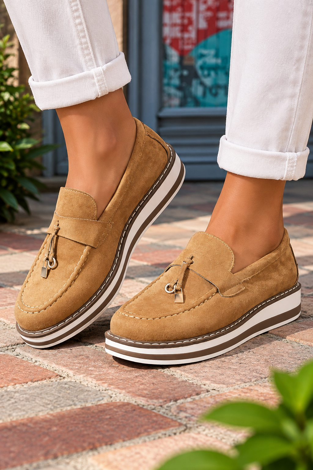 Freya Round Toe Loafers