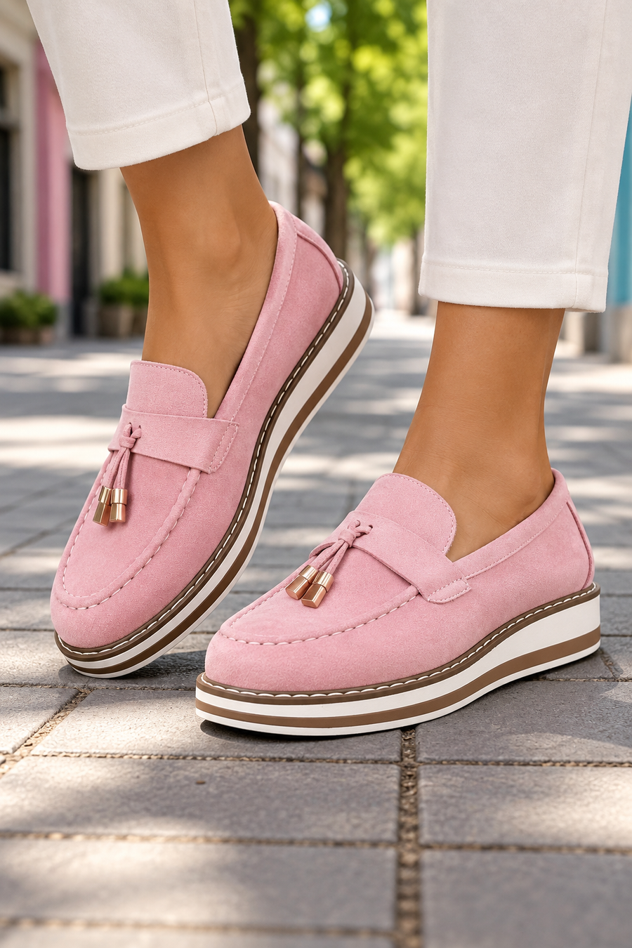 Freya Round Toe Loafers