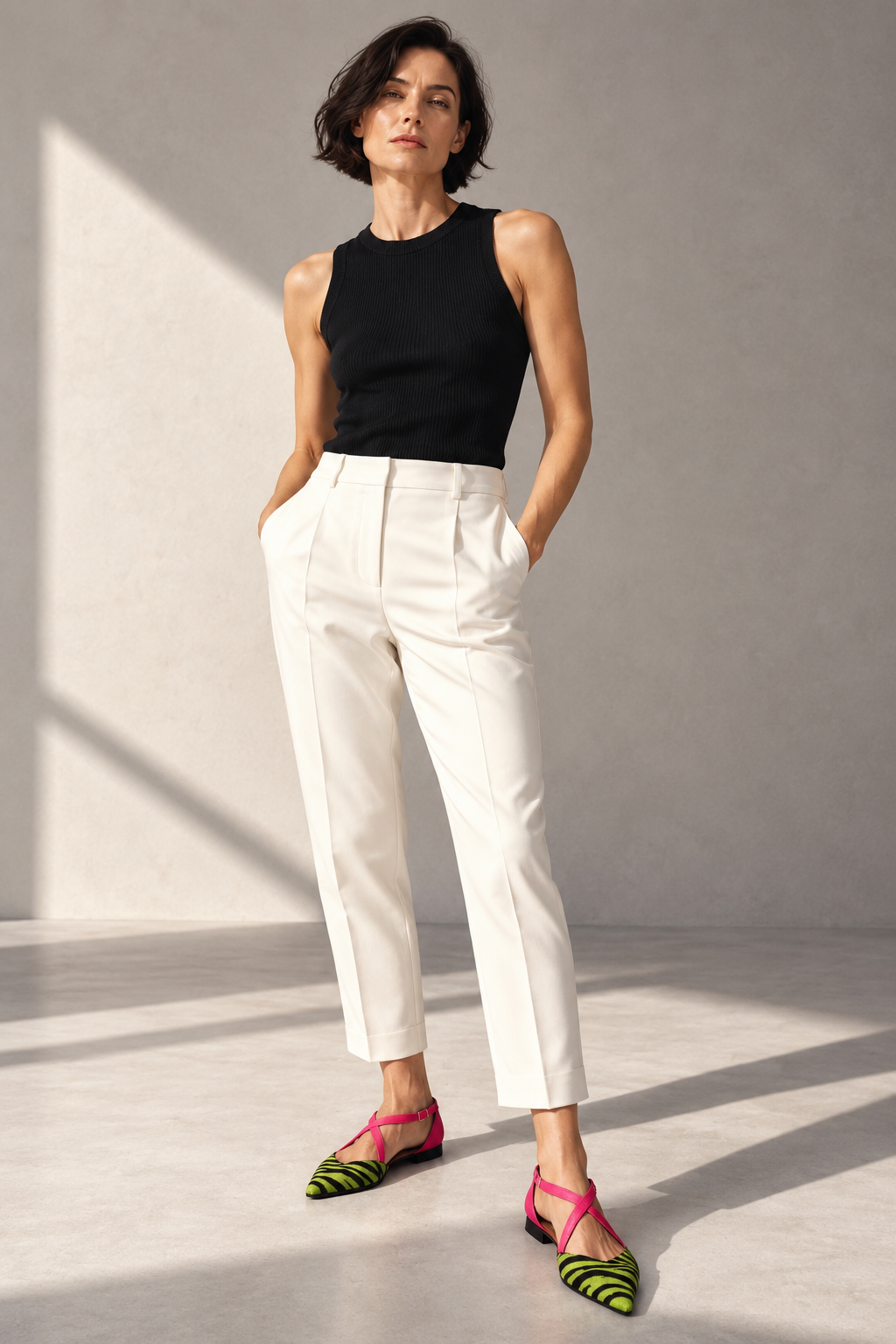Gabrielle Band Detail Loafers