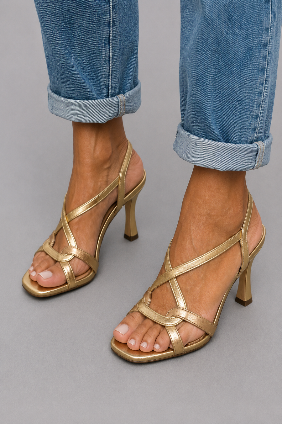 Gemma- Golden Summer Charm Sandals