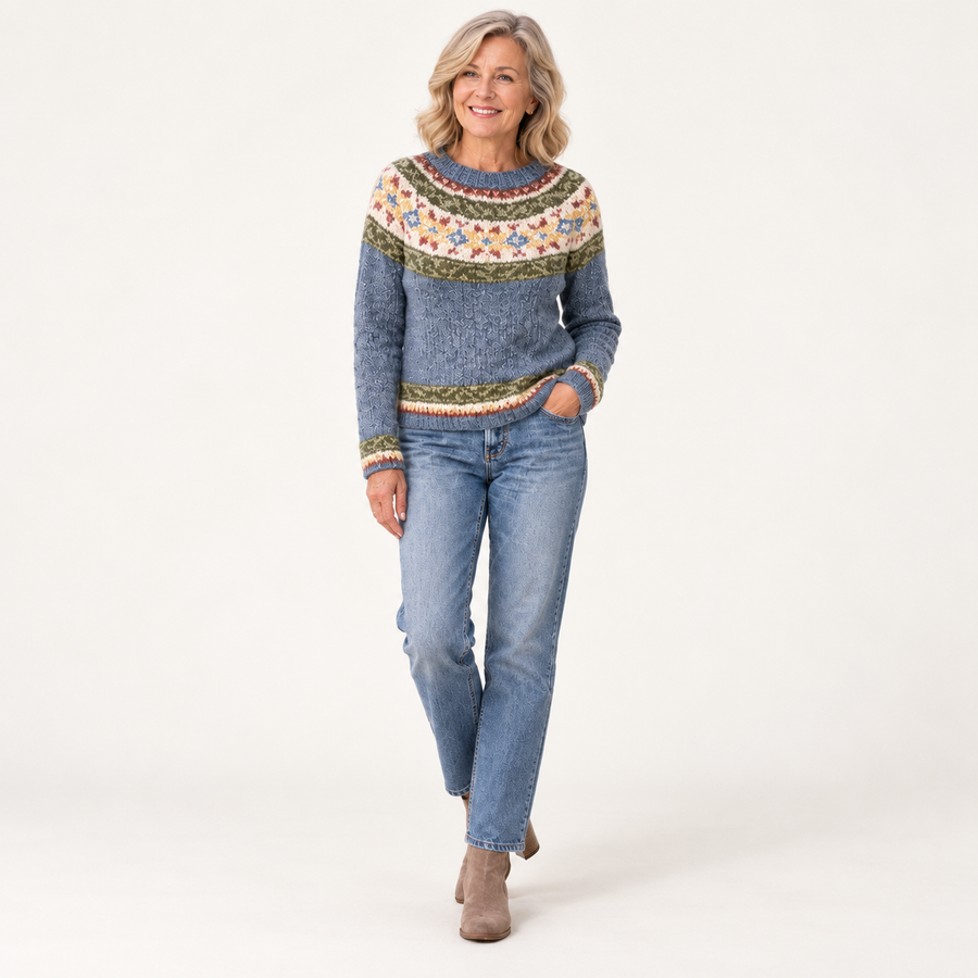 Claudette Meadow Crewneck Sweater