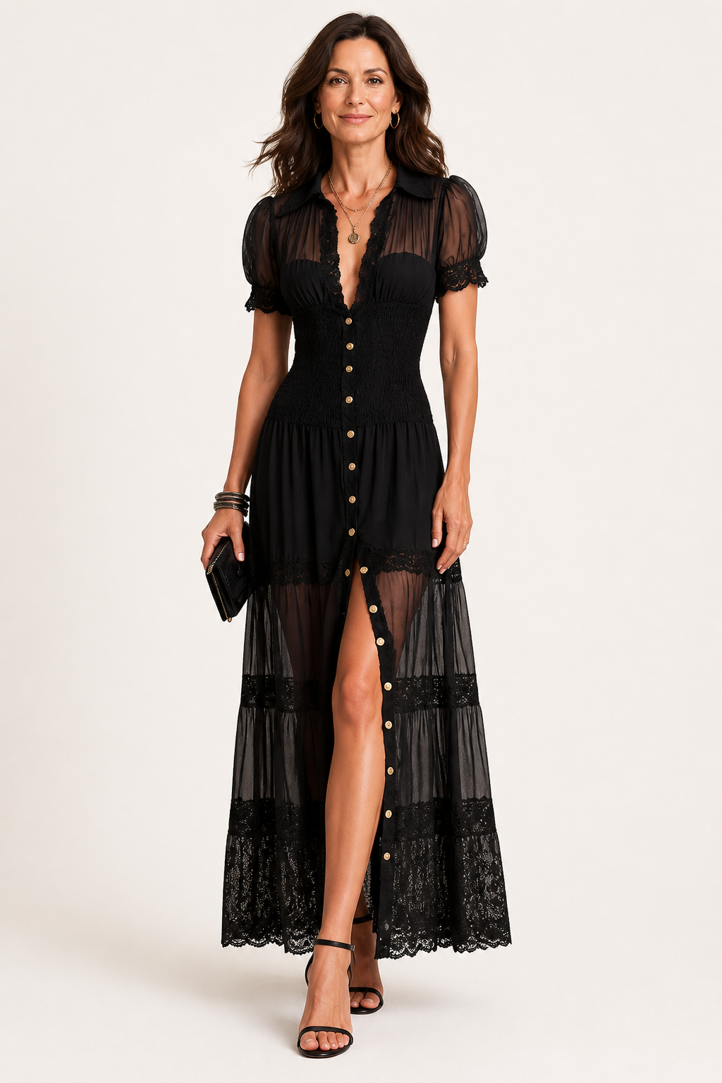 Gillian Elegant Maxi Dress
