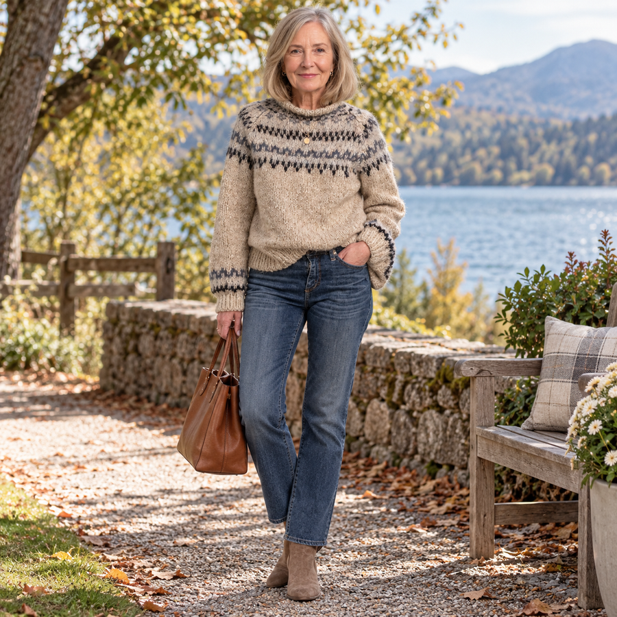 Helga Handcrafted Icelandic Jumper