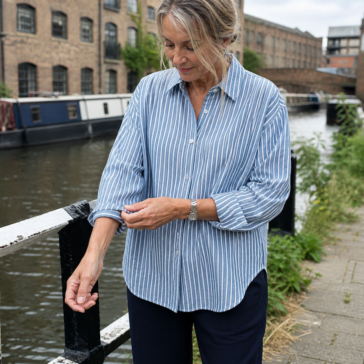 Jacqueline Striped Shirt