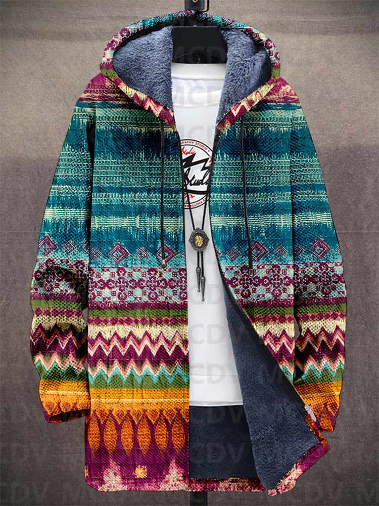 Jedda Luxurious Ethnic Print Cardigan