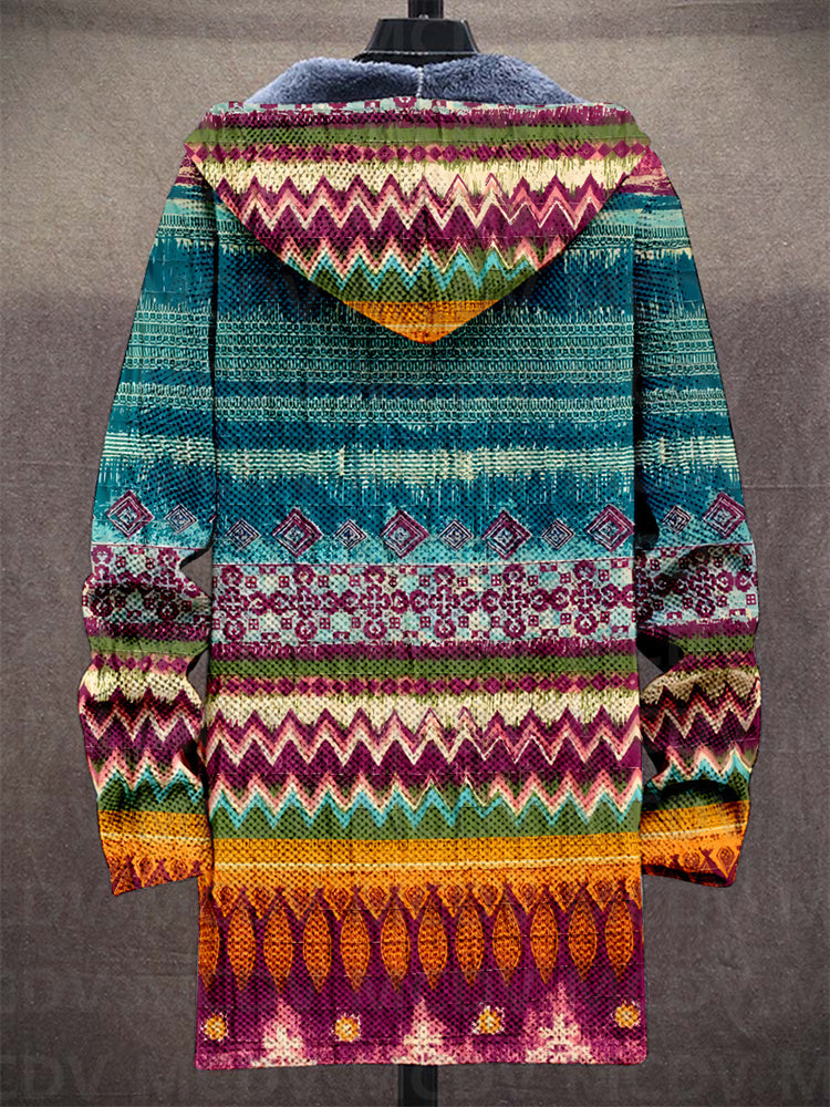 Jedda Luxurious Ethnic Print Cardigan