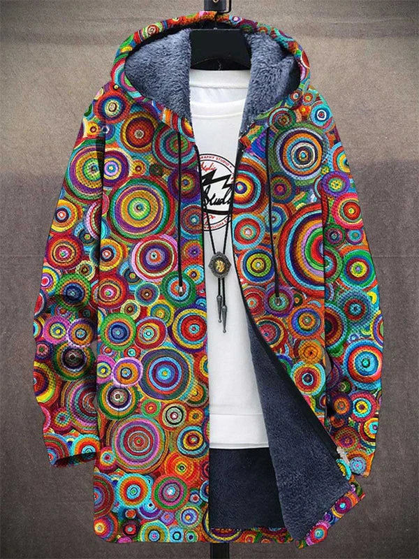 Karri Cardigan with Living Circles Artistic Inspiration