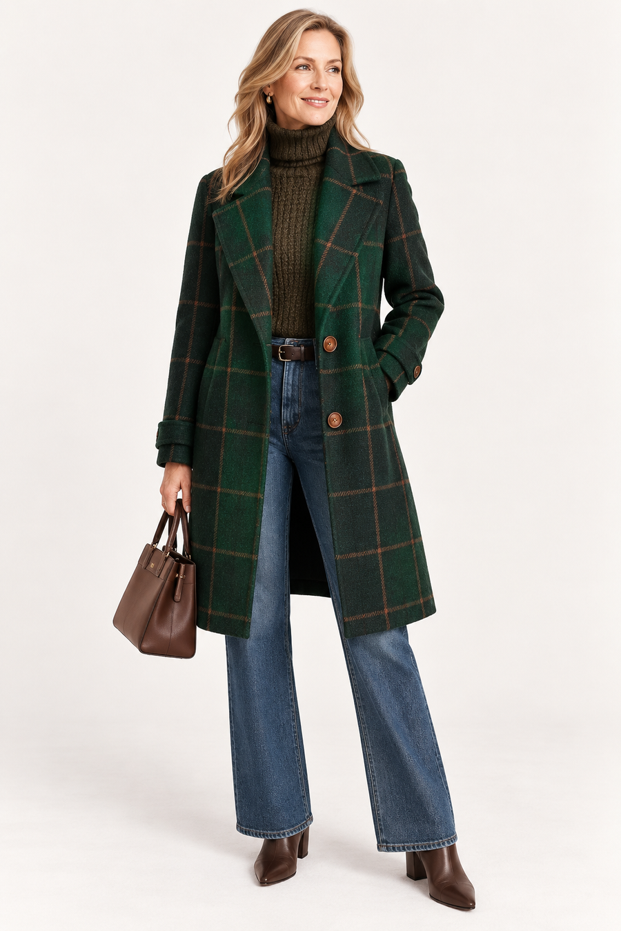 Kensington Check Coat