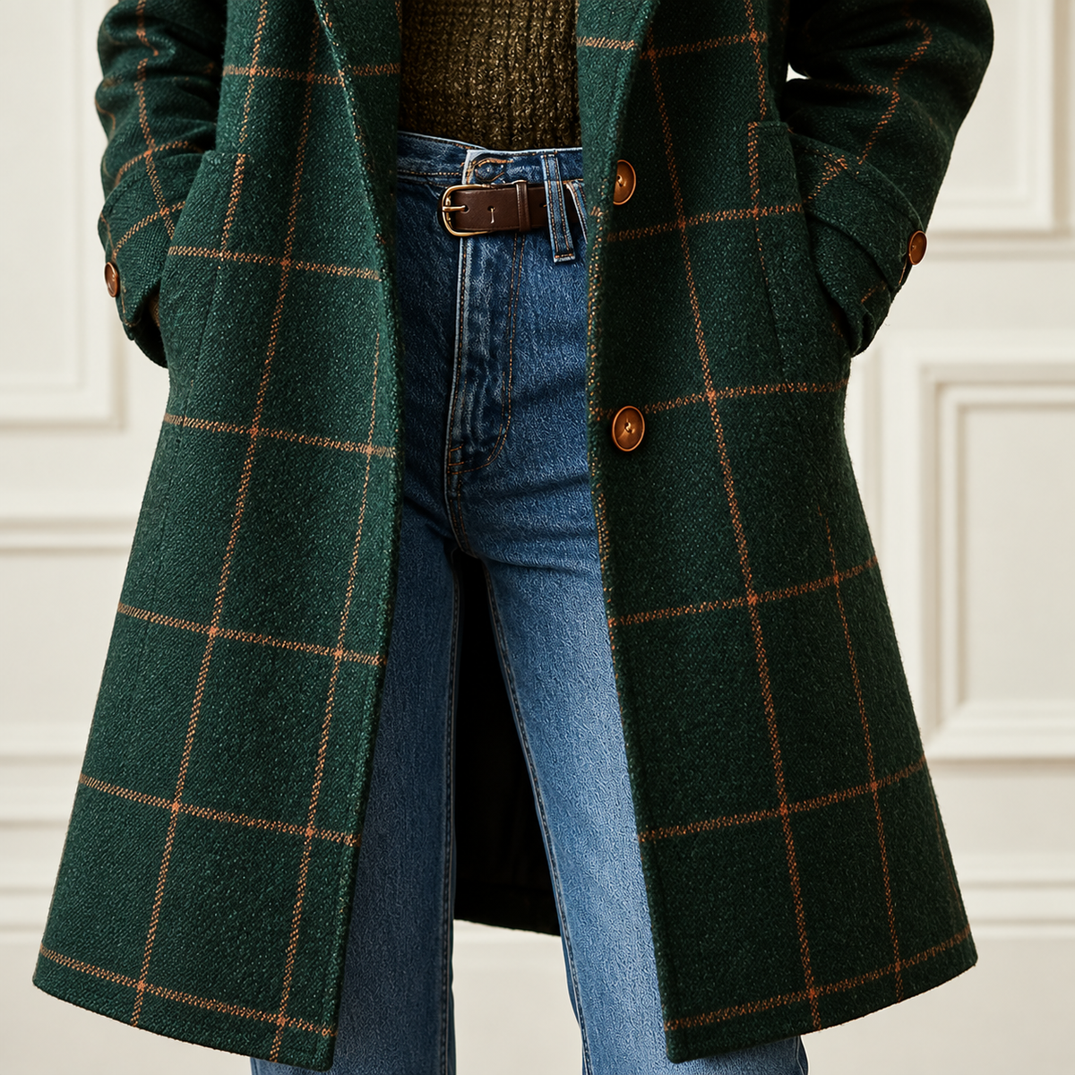Kensington Check Coat