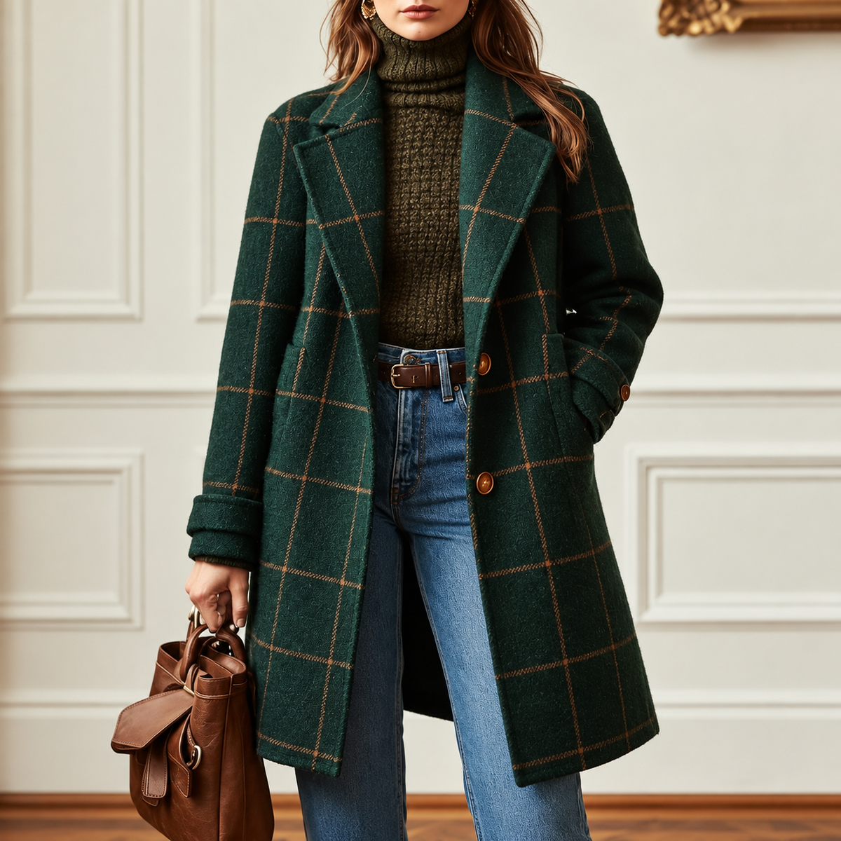 Kensington Check Coat