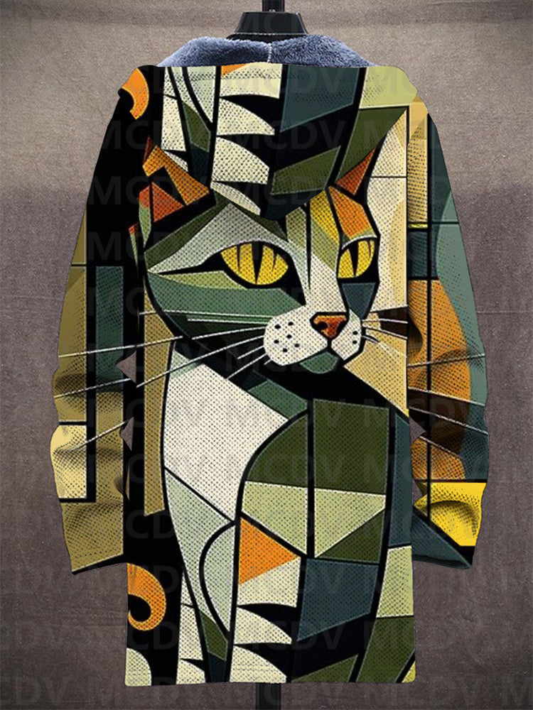 Lowanna Luxurious Golden Cat Cardigan