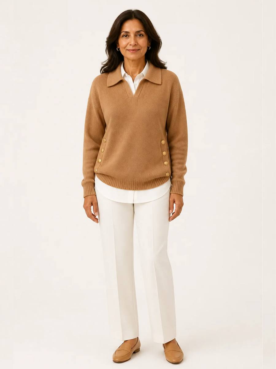Vynette V Neck Jumper