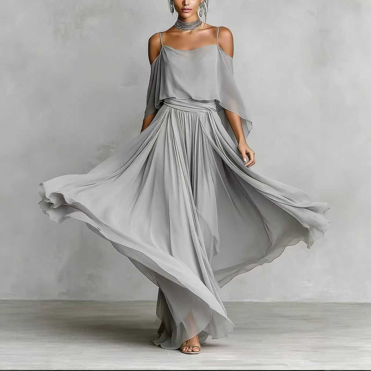 Marisol Layered Pants Set