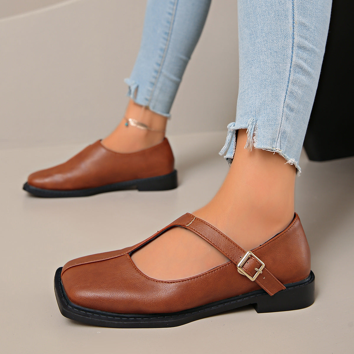 Rosalie Comfort Leather Flats