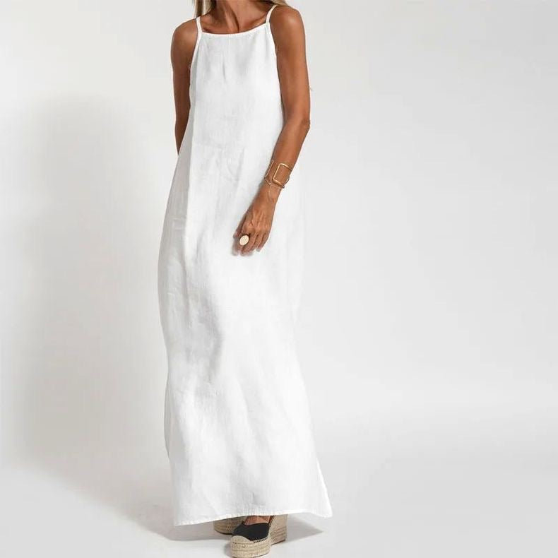 Minimalist Straps Maxi Dress