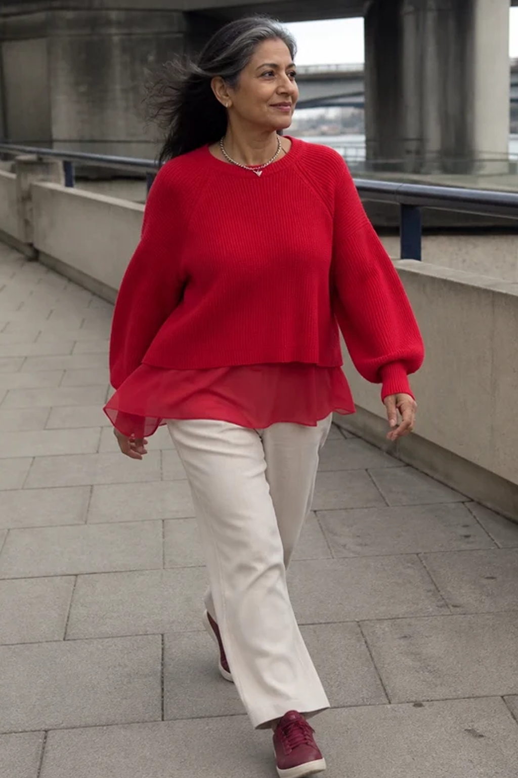 Kestlyn Layered Look Jumper
