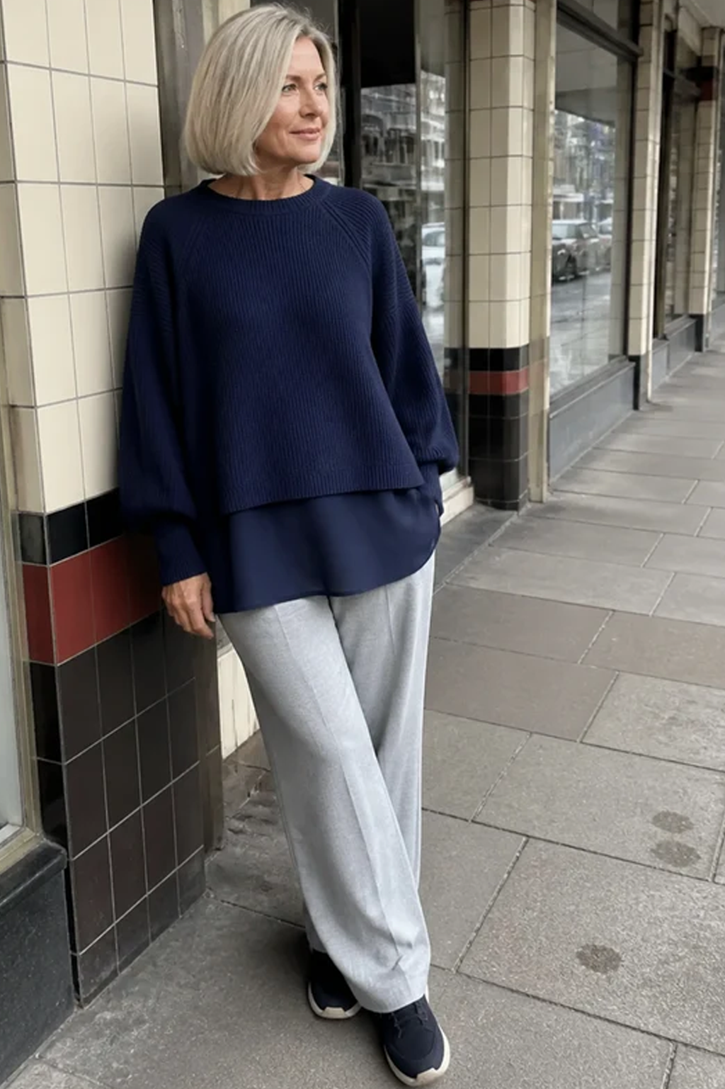 Kestlyn Layered Look Jumper