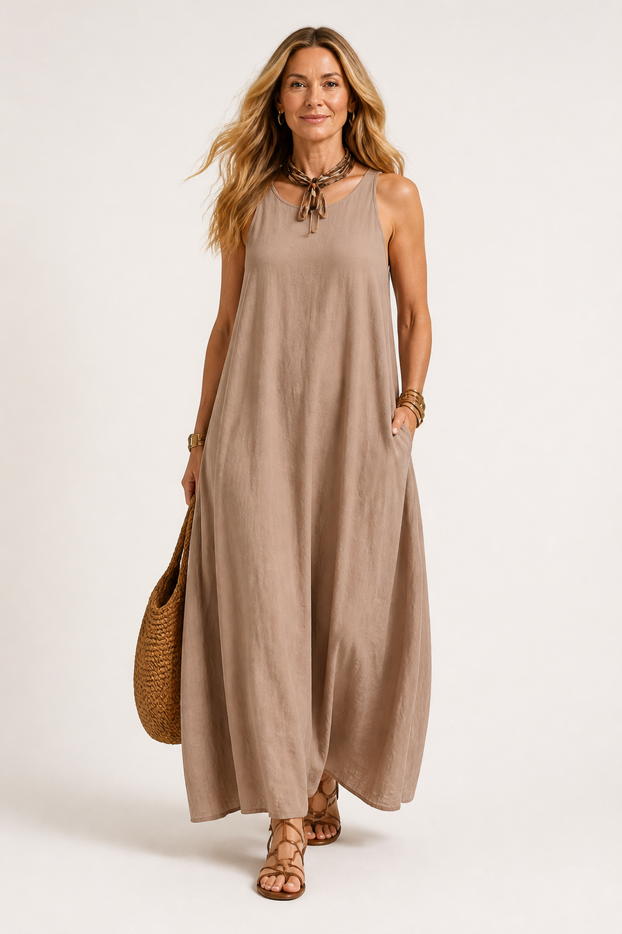 Resort Loose Fit Maxi Dress