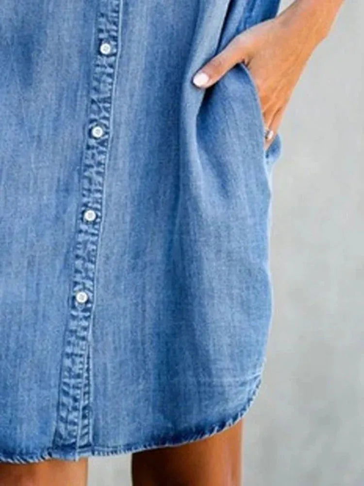 Julia Denim Summer Dress